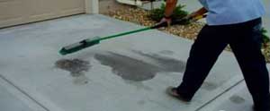 Oil & Grease off driveways